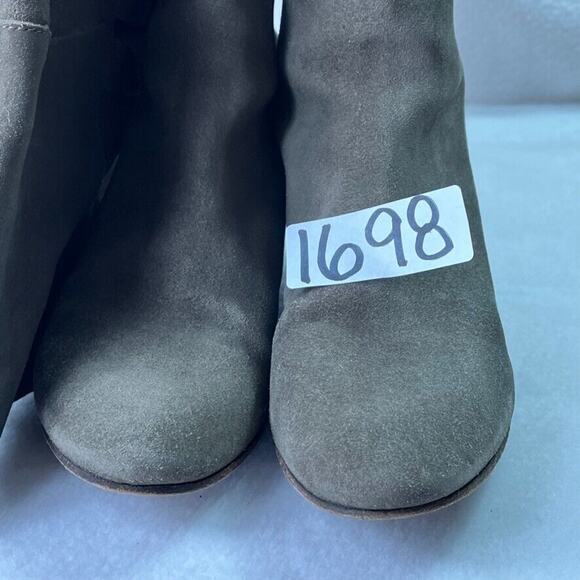 Joie Boots Women 8 Leather Suede Coachella Over The Knee Triple Buckle detail - Picture 15 of 15